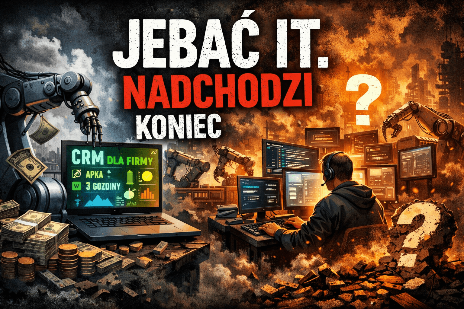 Jebać IT — przynajmniej takie, jakie znamy dzisiaj.