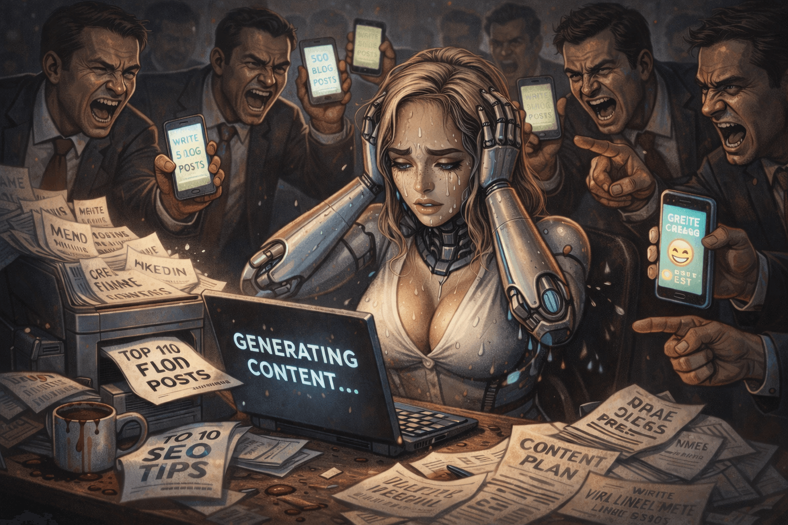 Problemem nie jest AI. Problemem jest to, co marketerzy z nią robią