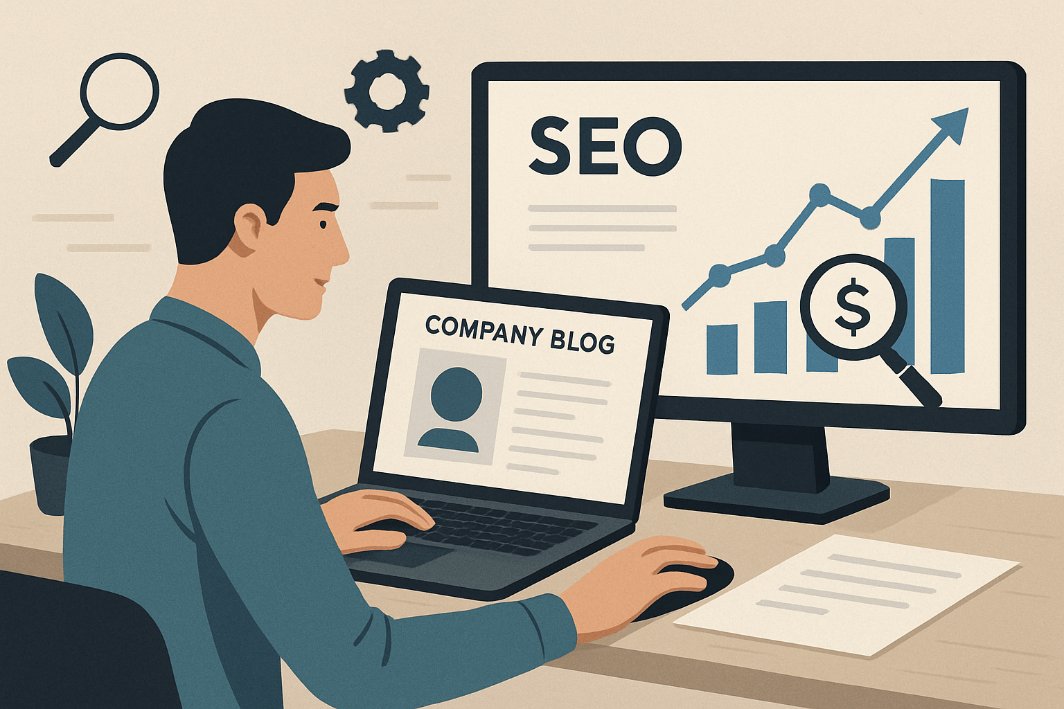SEO dla bloga firmowego: jak dobierać tematy, które wspierają sprzedaż, a nie tylko ruch