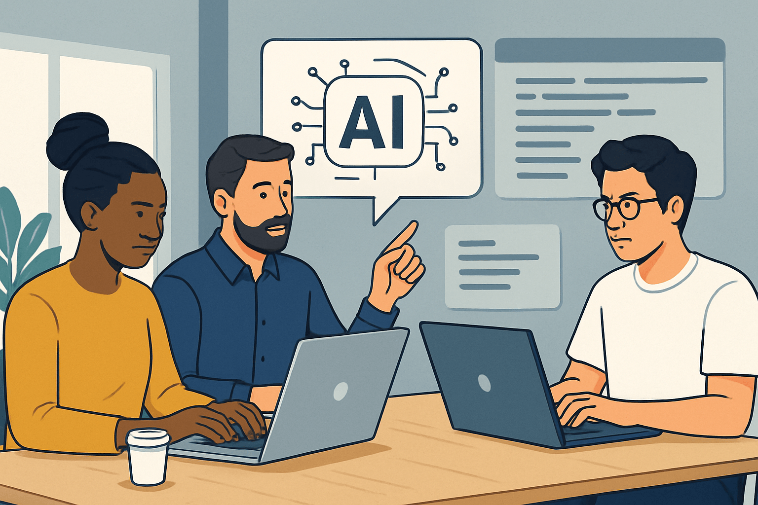 AI w pracy zespołu developerskiego: jak wdrożyć narzędzia bez chaosu